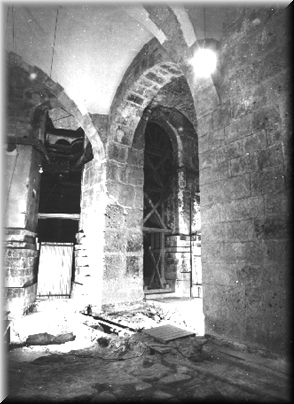Excavations in the Chapel of St. Mary Magdalene
